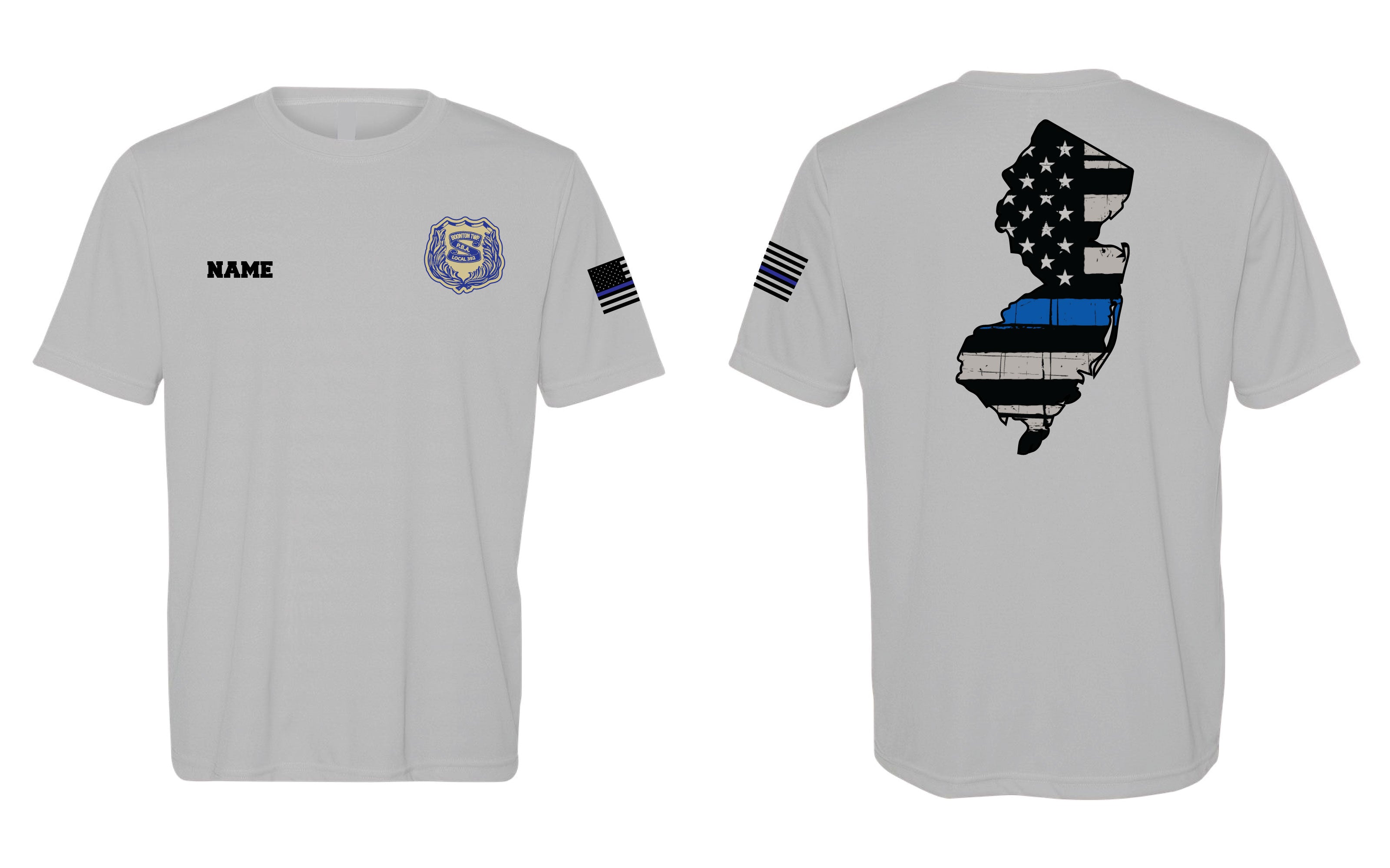 BTPD Dryfit PBA Performance Tee - 5KounT2018