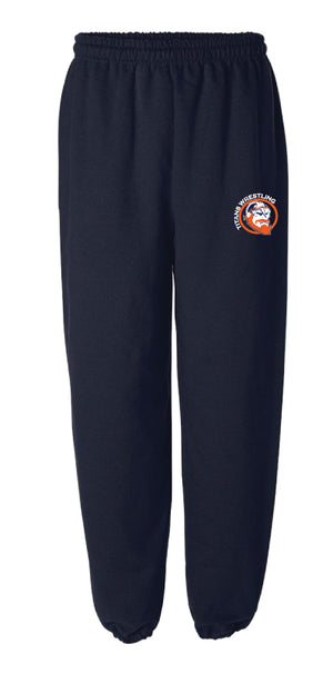 Berea-Midpark HS Wrestling Cotton Sweatpants - Navy - 5KounT