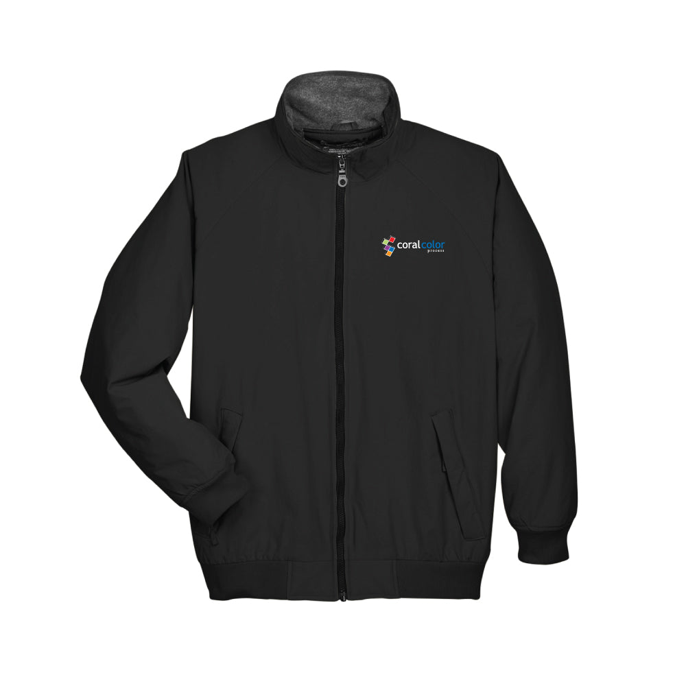 Coral Color Process Three-Season Classic Jacket - Black - 5KounT2018