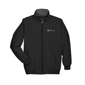 Coral Color Process Three-Season Classic Jacket - Black - 5KounT2018