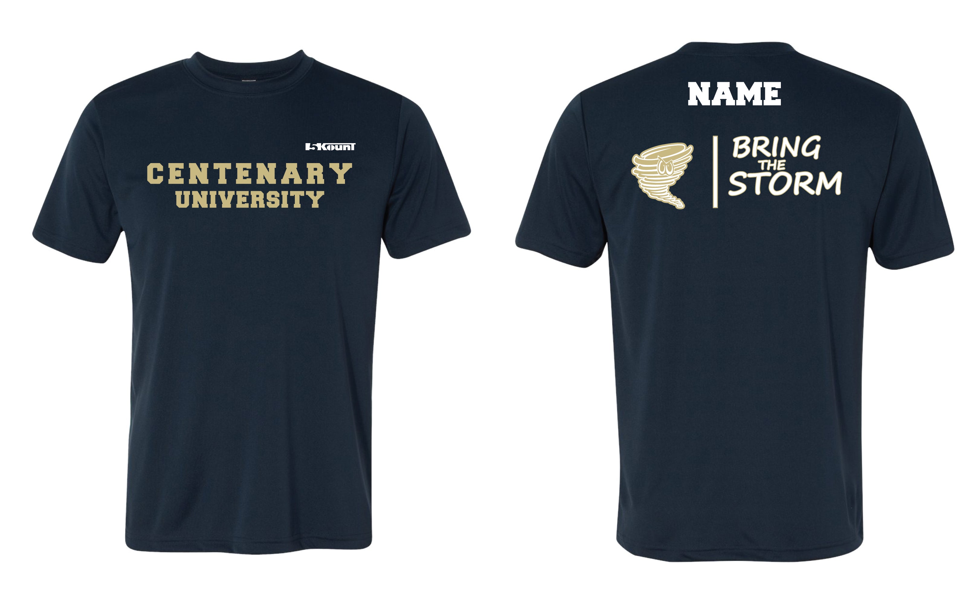 Centenary Wrestling Offseason Cotton Crew Tee - Navy - 5KounT2018