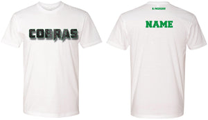 Colchester Cobras DryFit Performance Tee - Grey or White - 5KounT
