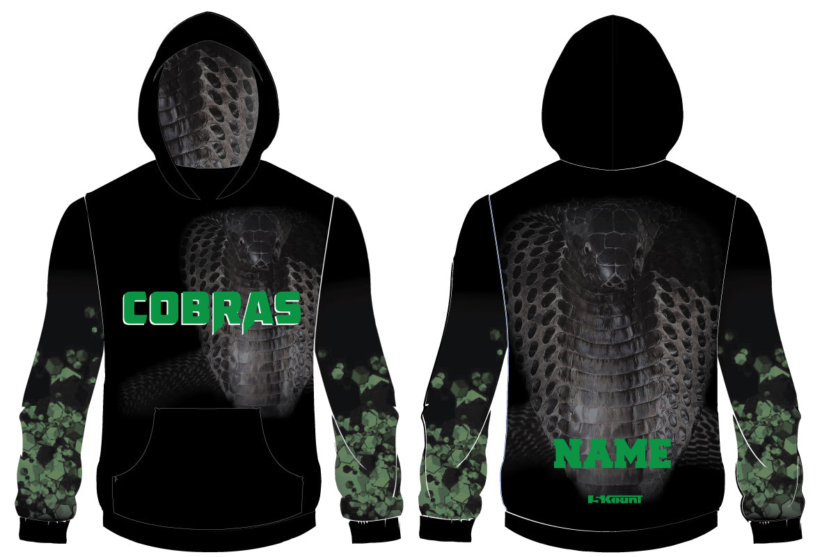 Colchester Cobras Sublimated Hoodie - 5KounT