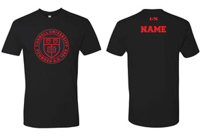 Cornell Men's Cotton Crew Tee - Collegiate Black - 5KounT