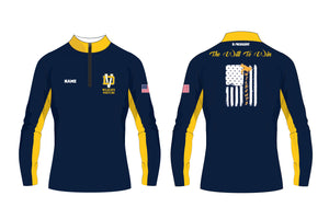 Del Val Wildcats Wrestling Sublimated Quarter Zip - 5KounT