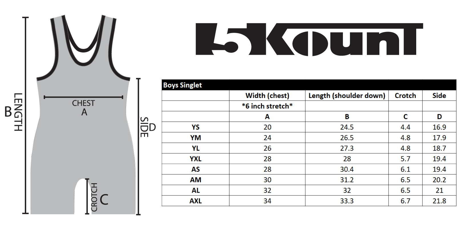 Saddle Brook Youth Wrestling Sublimated Singlet - Navy - 5KounT