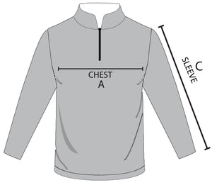 Hammer wrestling Sublimated Quarter Zip - 5KounT