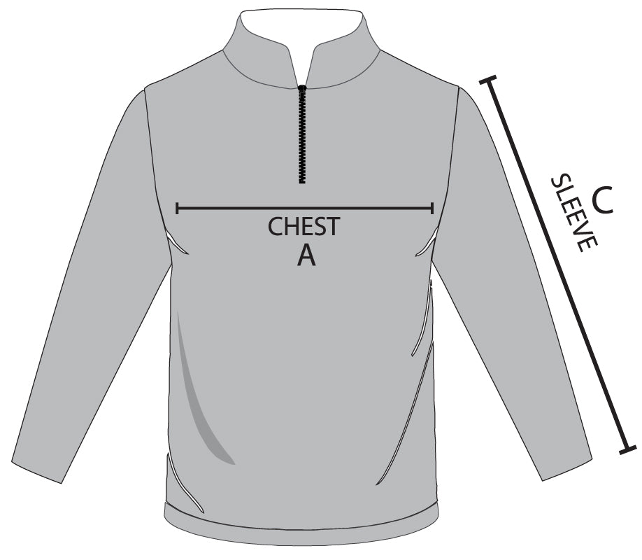 Berea-Midpark HS Wrestling Sublimated Quarter Zip - 5KounT