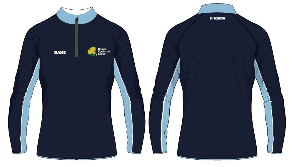 Bergen Equestrian Sublimated Quarter Zip - 5KounT