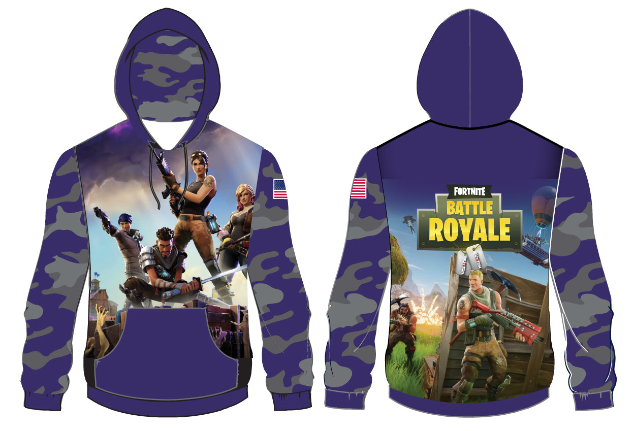 Battle Royale Sublimated Hoodie - 5KounT