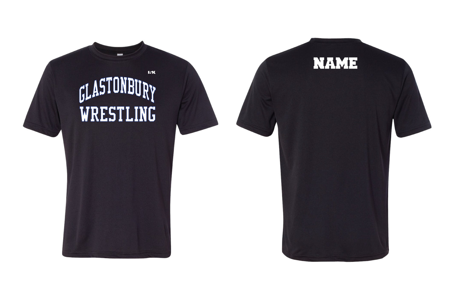Glastonbury Wrestling DryFit Performance Tee - Black - 5KounT