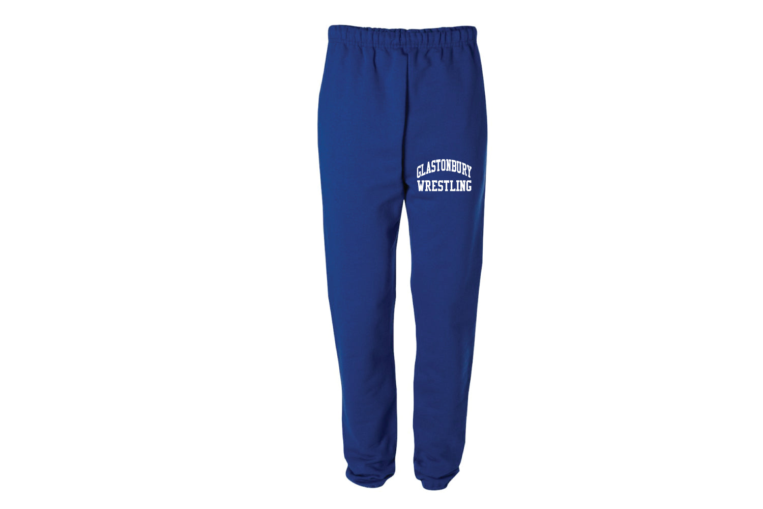 Glastonbury Wrestling Cotton Sweatpants - Royal Blue - 5KounT2018