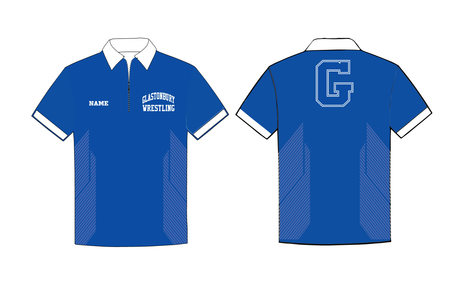 Glastonbury Wrestling Sublimated Polo - 5KounT2018