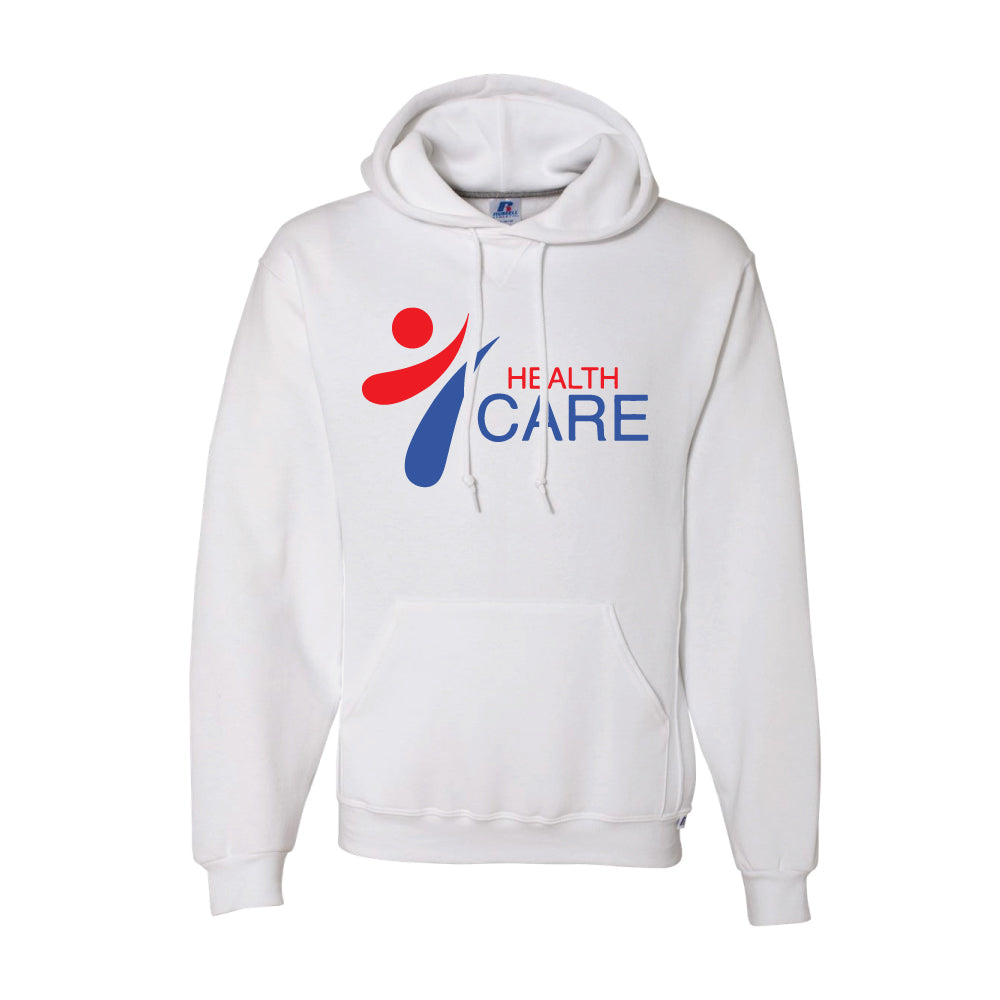 Health Care Russell Athletic Cotton Hoodie - White - 5KounT2018