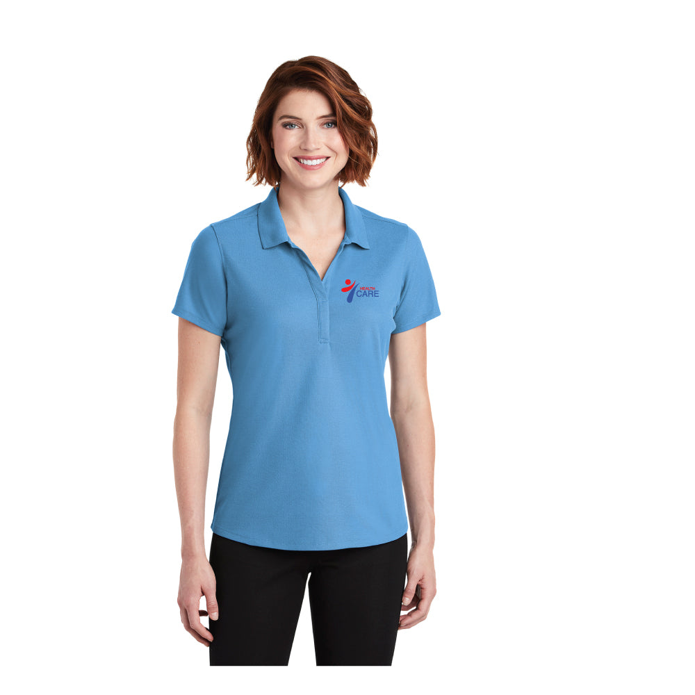 Health Care Performance Pique Ladies Polo  - Carolina Blue - 5KounT2018