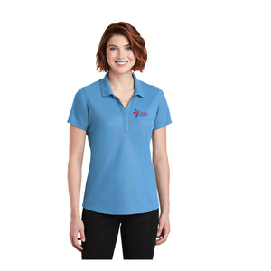 Health Care Performance Pique Ladies Polo  - Carolina Blue - 5KounT2018