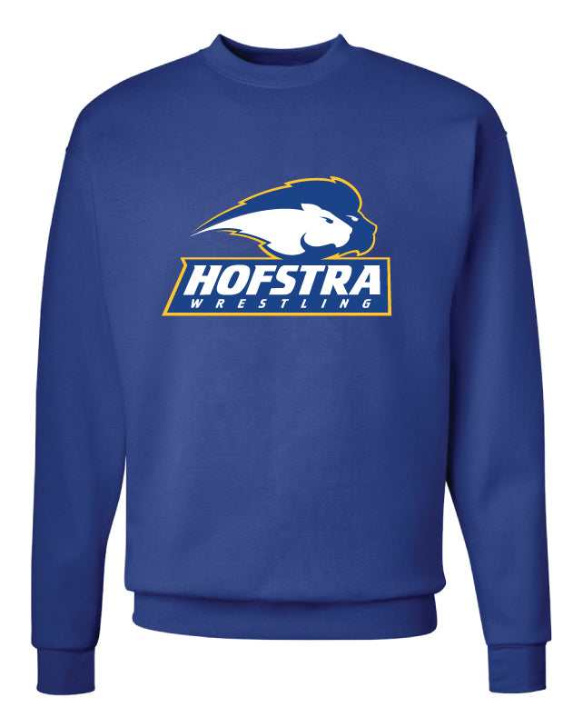 Hofstra Wrestling Crewneck Sweatshirt - Royal - 5KounT