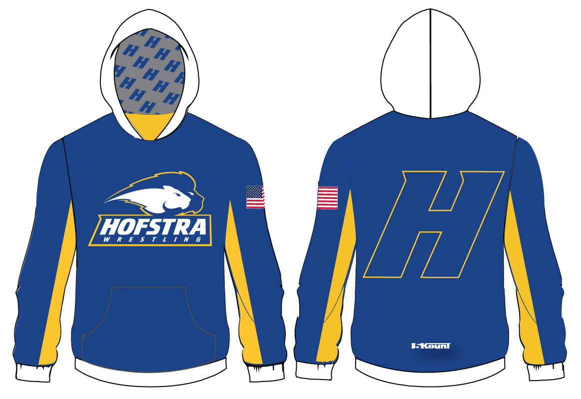 Hofstra Wrestling Sublimated Hoodie - 5KounT