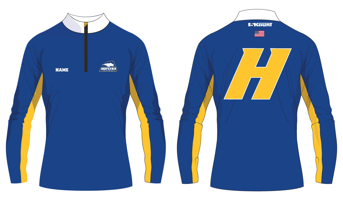 Hofstra Softball Sublimated Quarter Zip - 5KounT2018