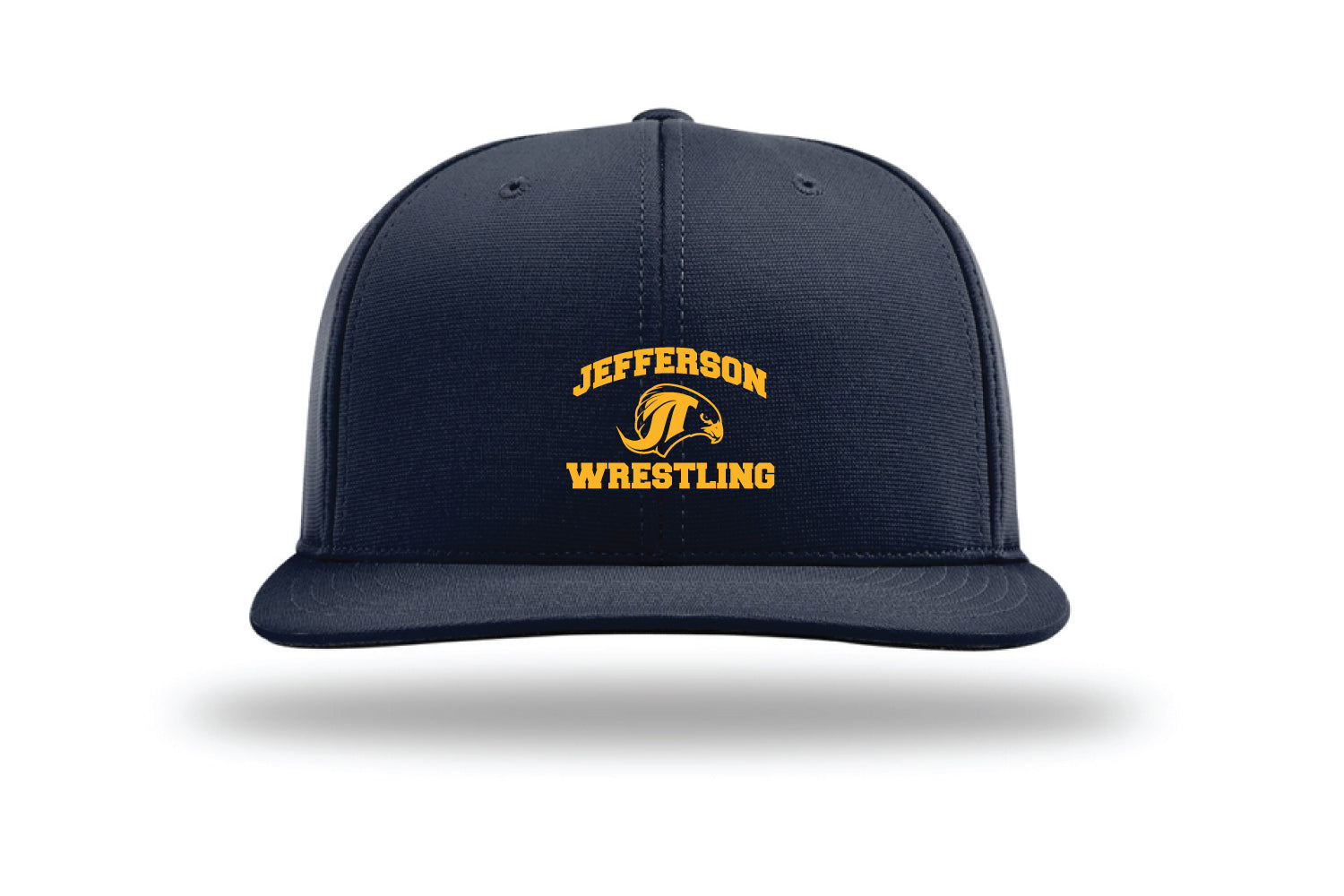 Jefferson Falcons Wrestling Flexfit Cap - Navy