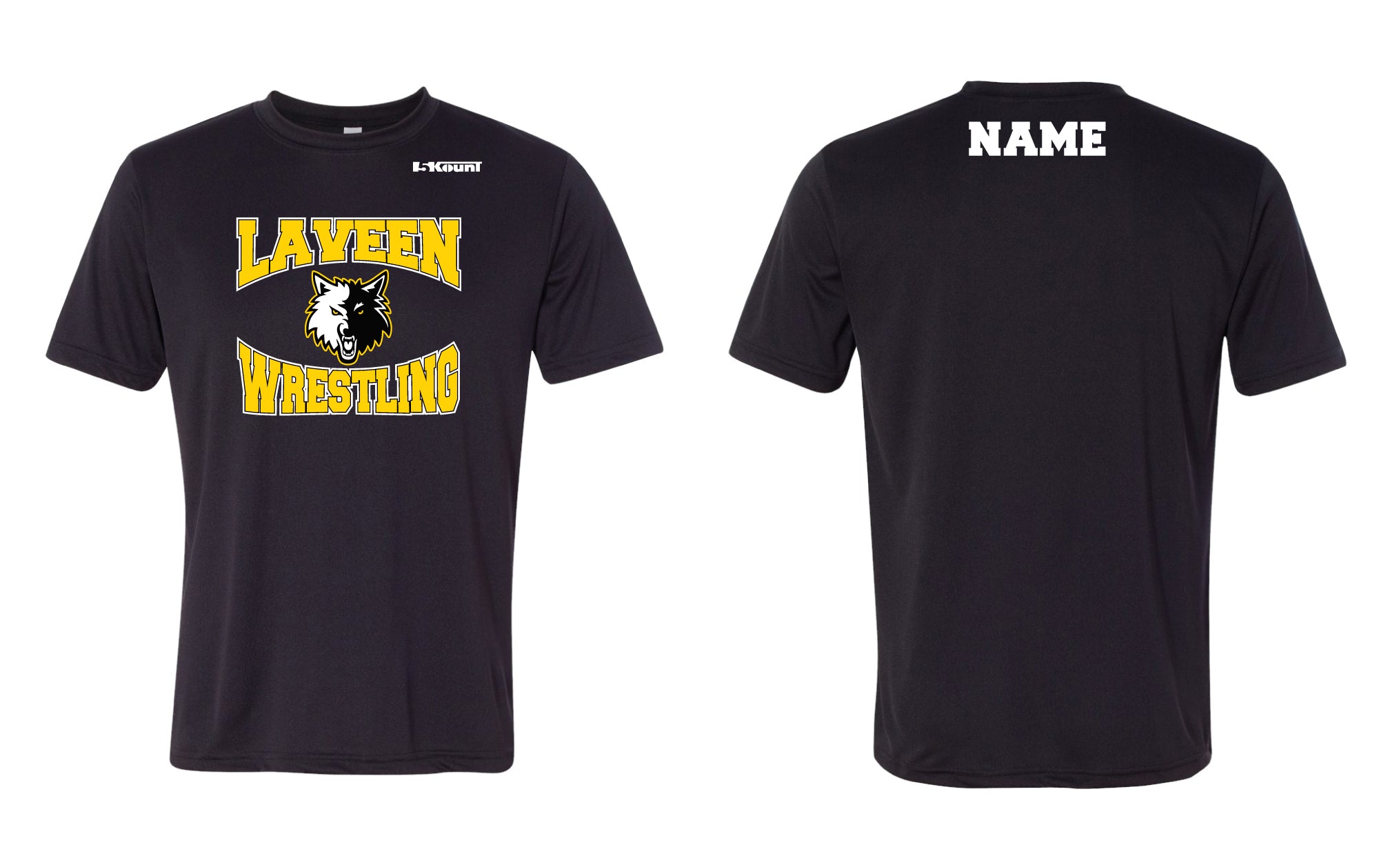 Laveen Wrestling Performance DryFit Tee - 5KounT2018