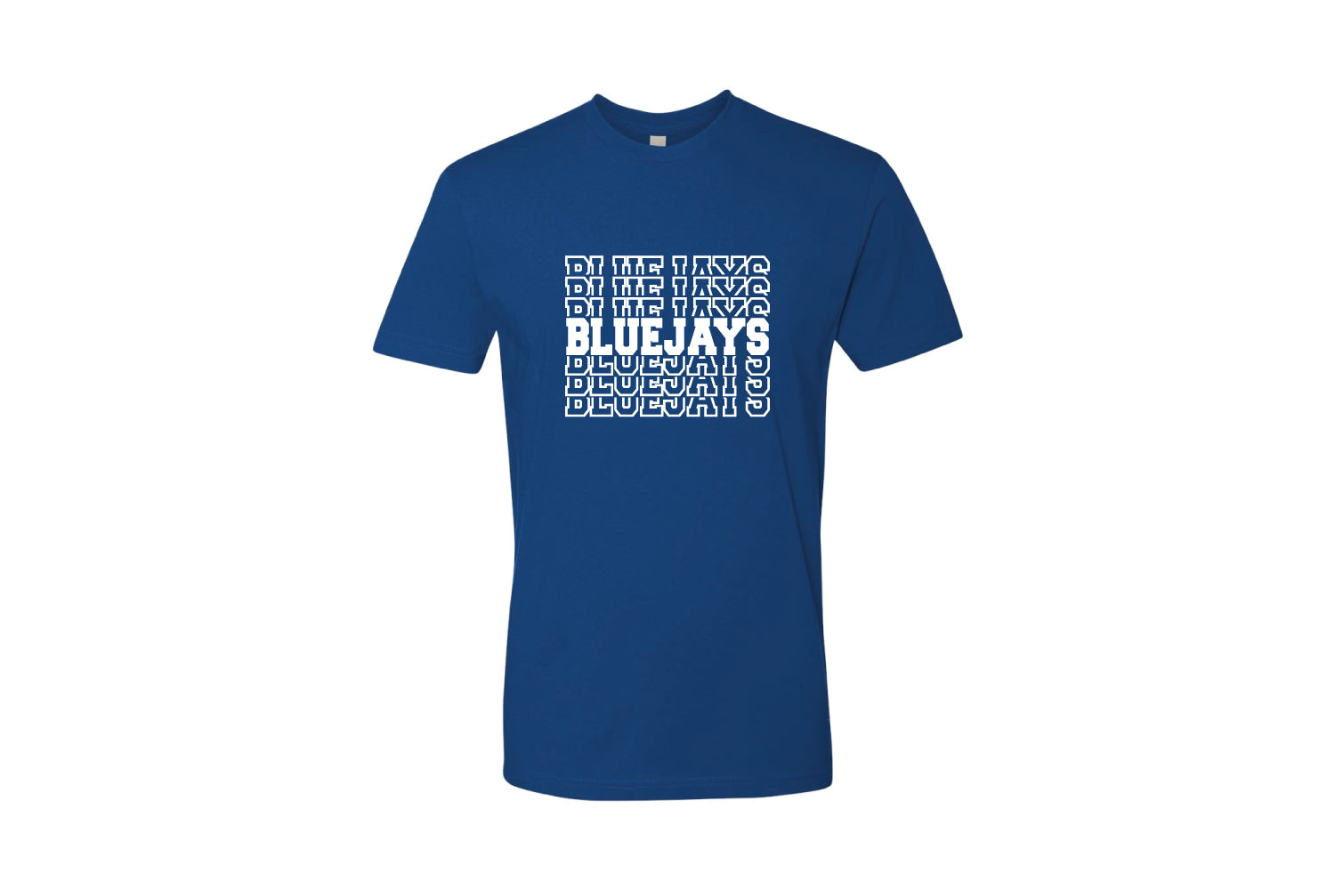 Middlesex Bluejays Athletics Cotton Crew Tee - Royal - 5KounT