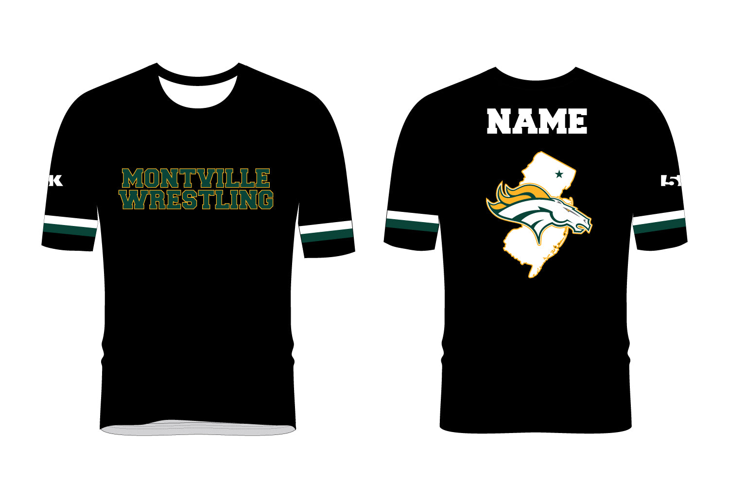 Montville Wrestling Sublimated Fight Shirt