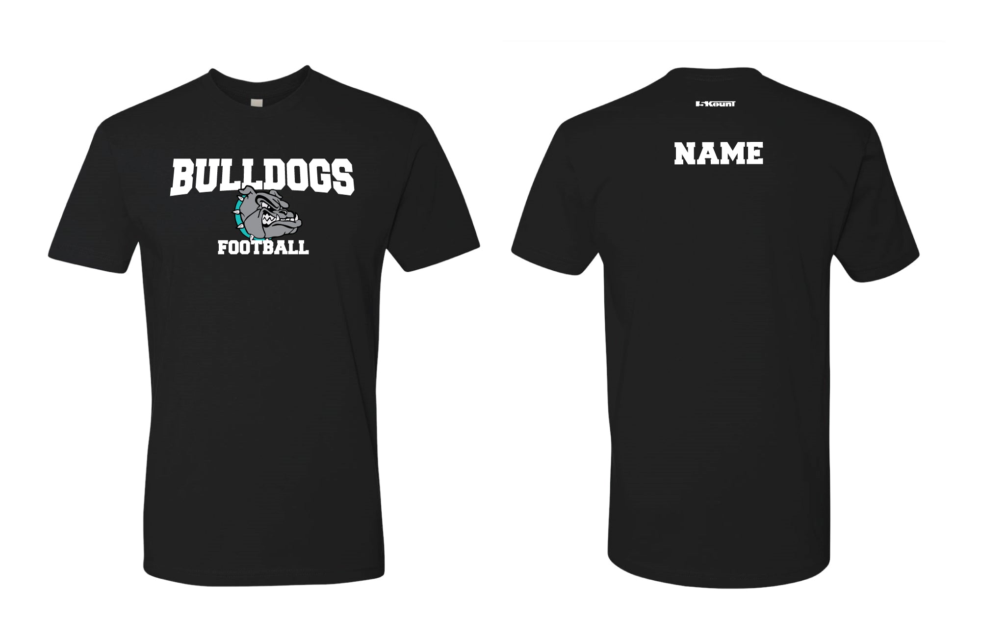 Moyock Bulldogs Football DryFit Performance Tee - 5KounT2018