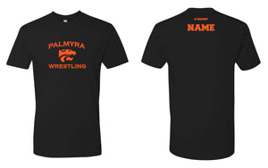 Palmyra Wrestling Cotton Crew Tee - Black - 5KounT2018
