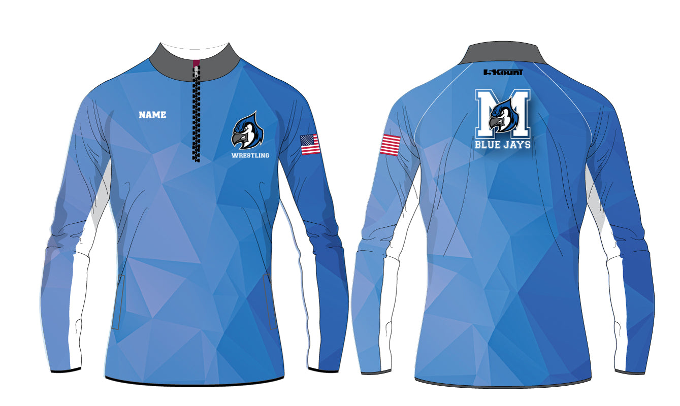Middlesex Wrestling Sublimated Quarter Zip - 5KounT
