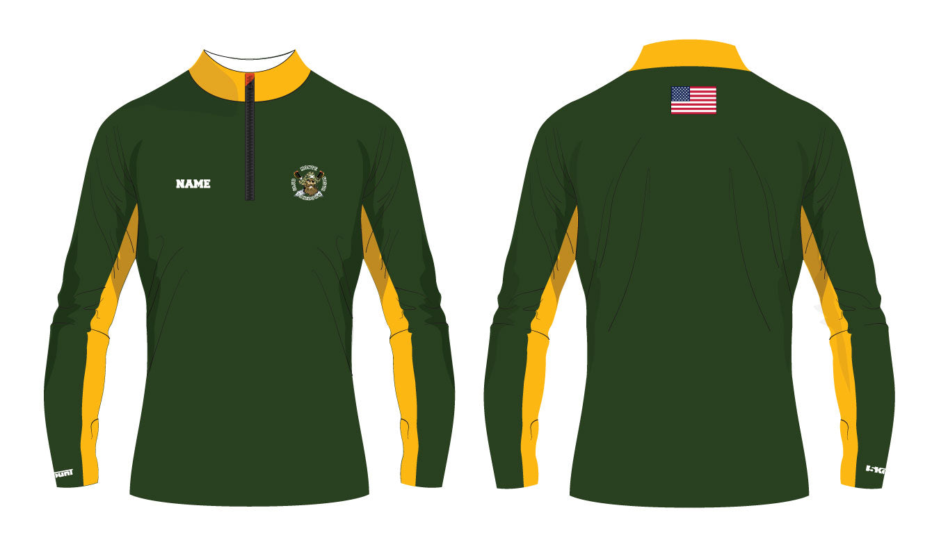 Monte Vista Takedown Club Wrestling Sublimated Quarter Zip - 5KounT2018