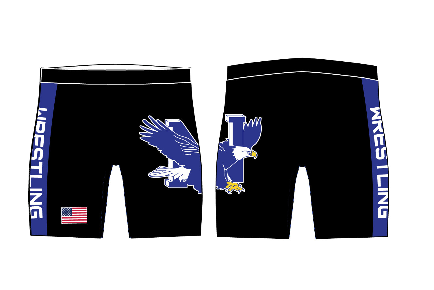 Nazareth Wrestling Sublimated Compression Shorts