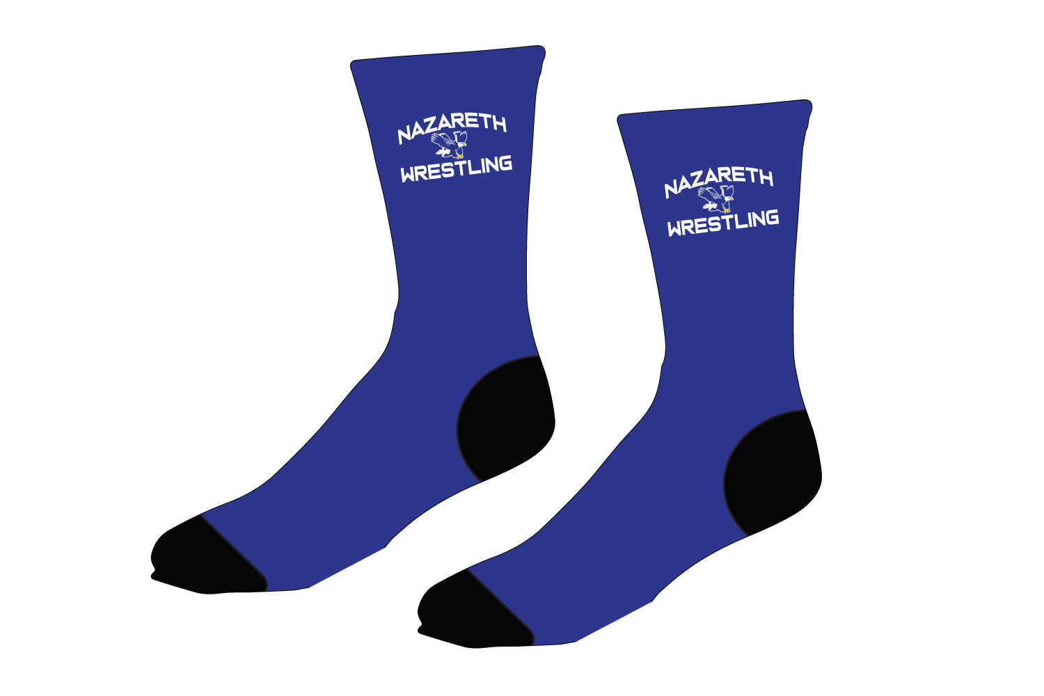 Nazareth Wrestling Sublimated Socks