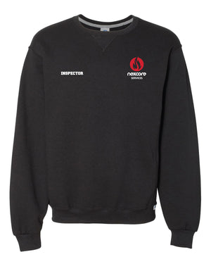 Nexcore Services Russell Athletic Cotton Crewneck Sweatshirt - Black - 5KounT2018