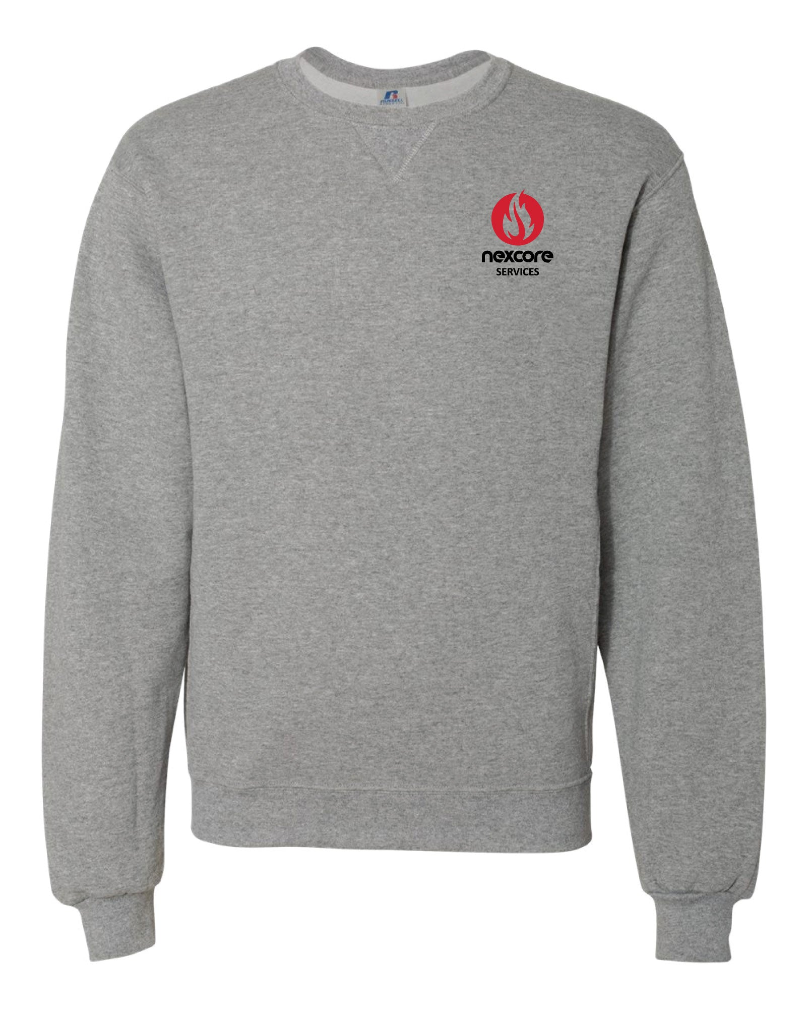 Nexcore Services Russell Athletic Cotton Crewneck Sweatshirt - Grey - 5KounT2018