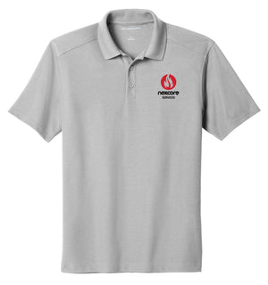 Nexcore Services Performance Pique Polo - Grey - 5KounT2018