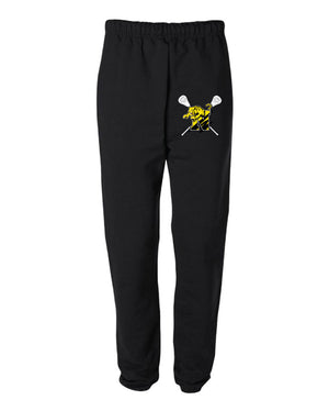 Northwestern Lax Cotton Sweatpants - Black - 5KounT2018