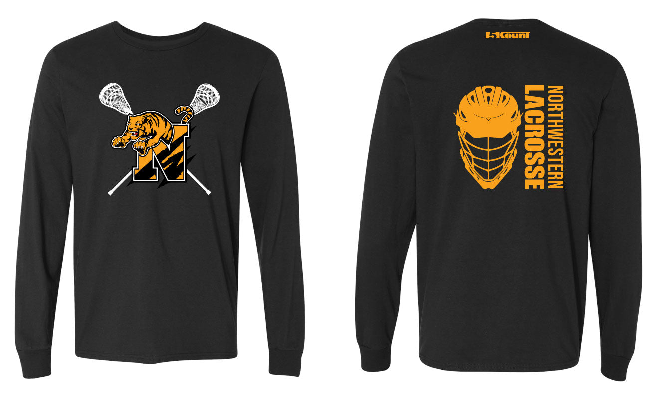 Northwestern Lacrosse Cotton Crewneck - 5KounT2018
