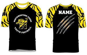 Northwestern Tigers Football Sublimated Game Shirt - 5KounT2018