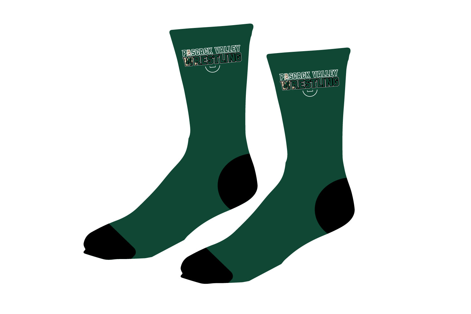 Pascack Valley Wrestling Sublimated Socks