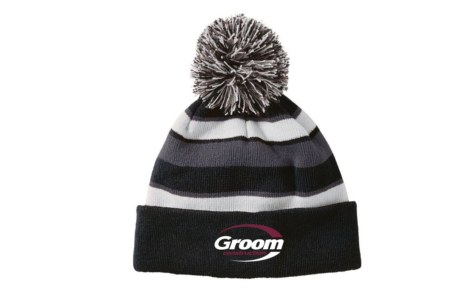 Groom Construction Pom Beanie - 5KounT