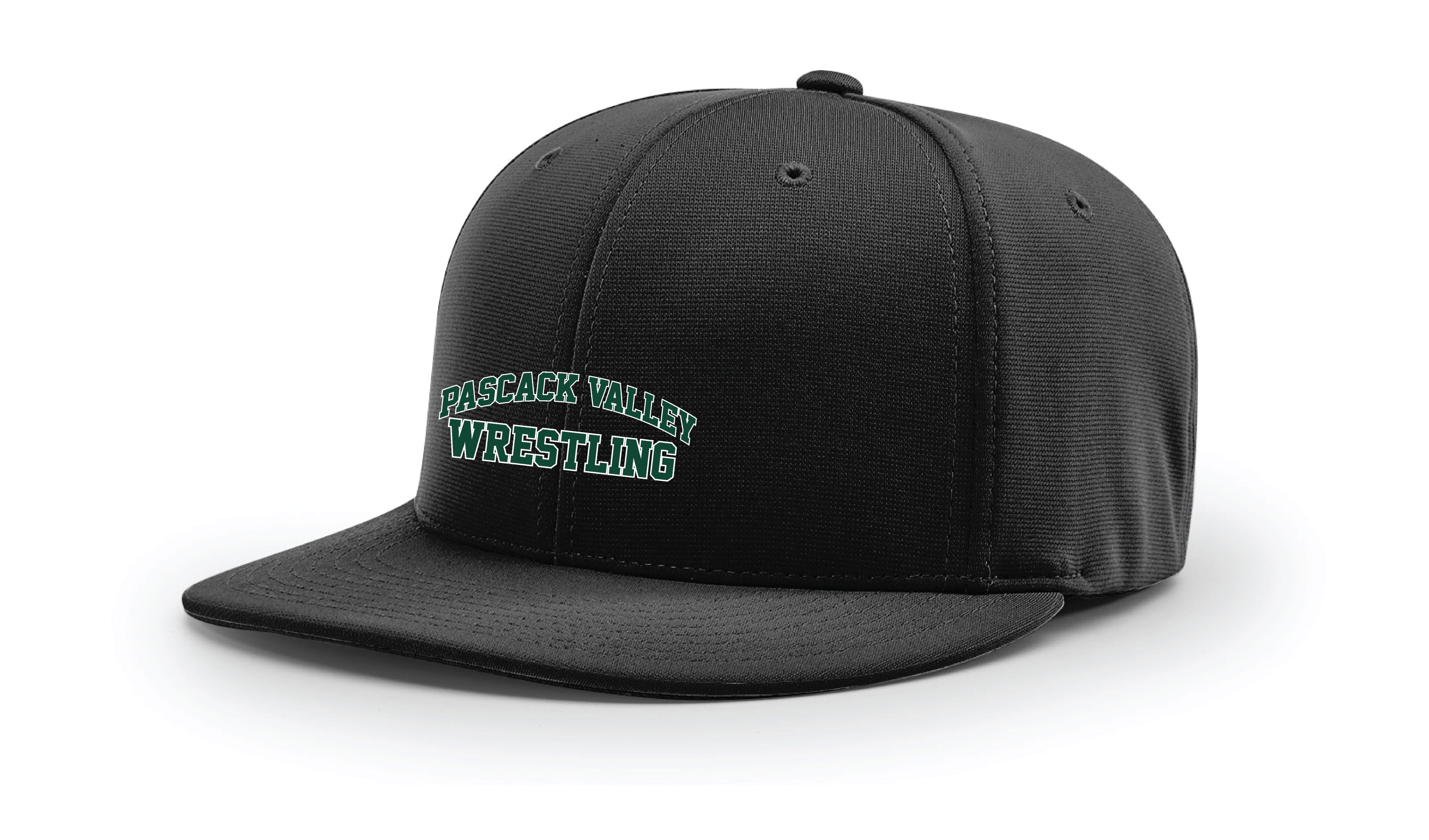 Pascack Valley Wrestling FlexFit Cap - Black - 5KounT2018