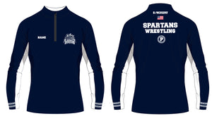 Paramus Wrestling Sublimated Quarter Zip - 5KounT