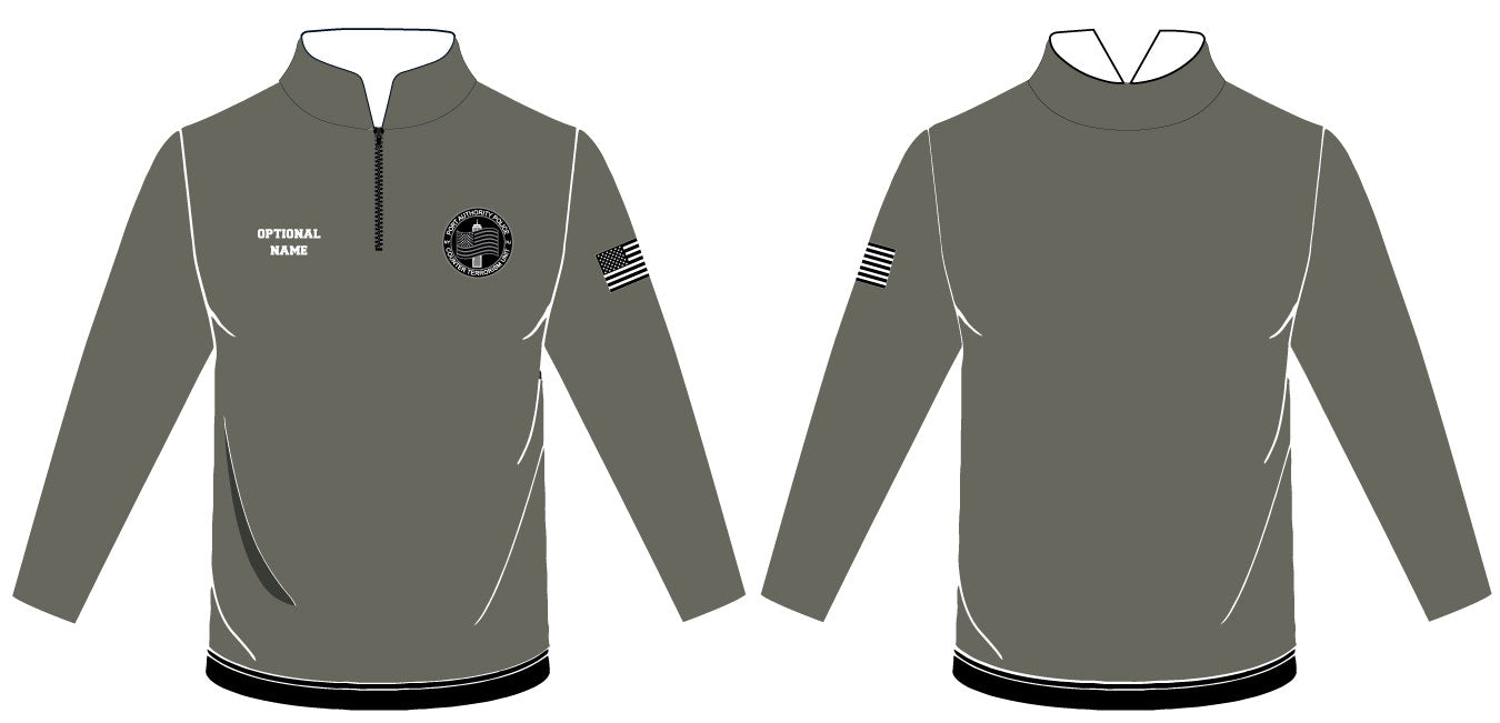 PAPD Sublimated Quarter Zip - Green - 5KounT