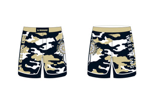 Roxbury Gaels Wrestling Sublimated Fight Shorts - Camo - 5KounT