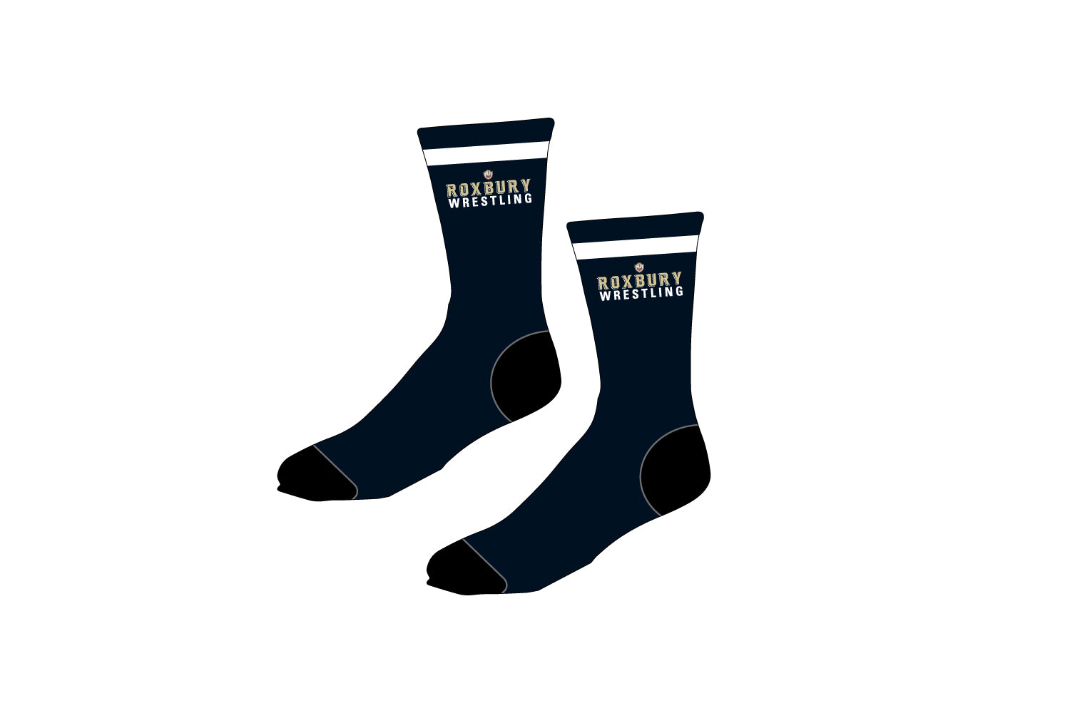 Roxbury Gaels Wrestling Sublimated Socks - 5KounT