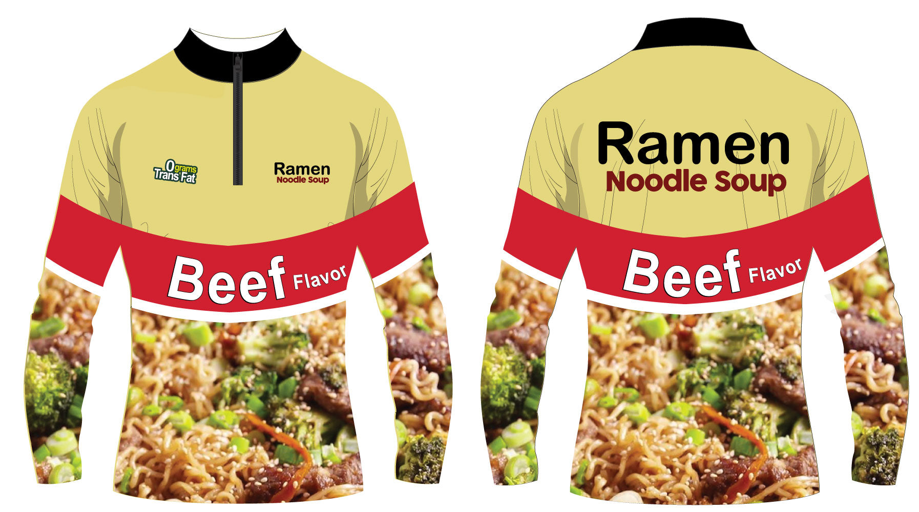 Beef Sublimated Quarter Zip - 5KounT2018