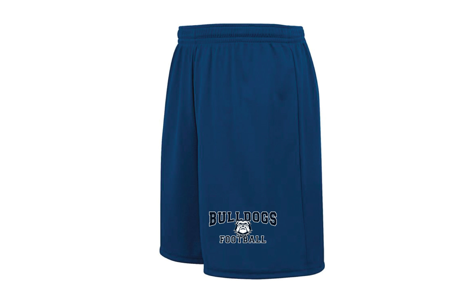 Randolph Football Bulldogs Shorts - Navy - 5KounT