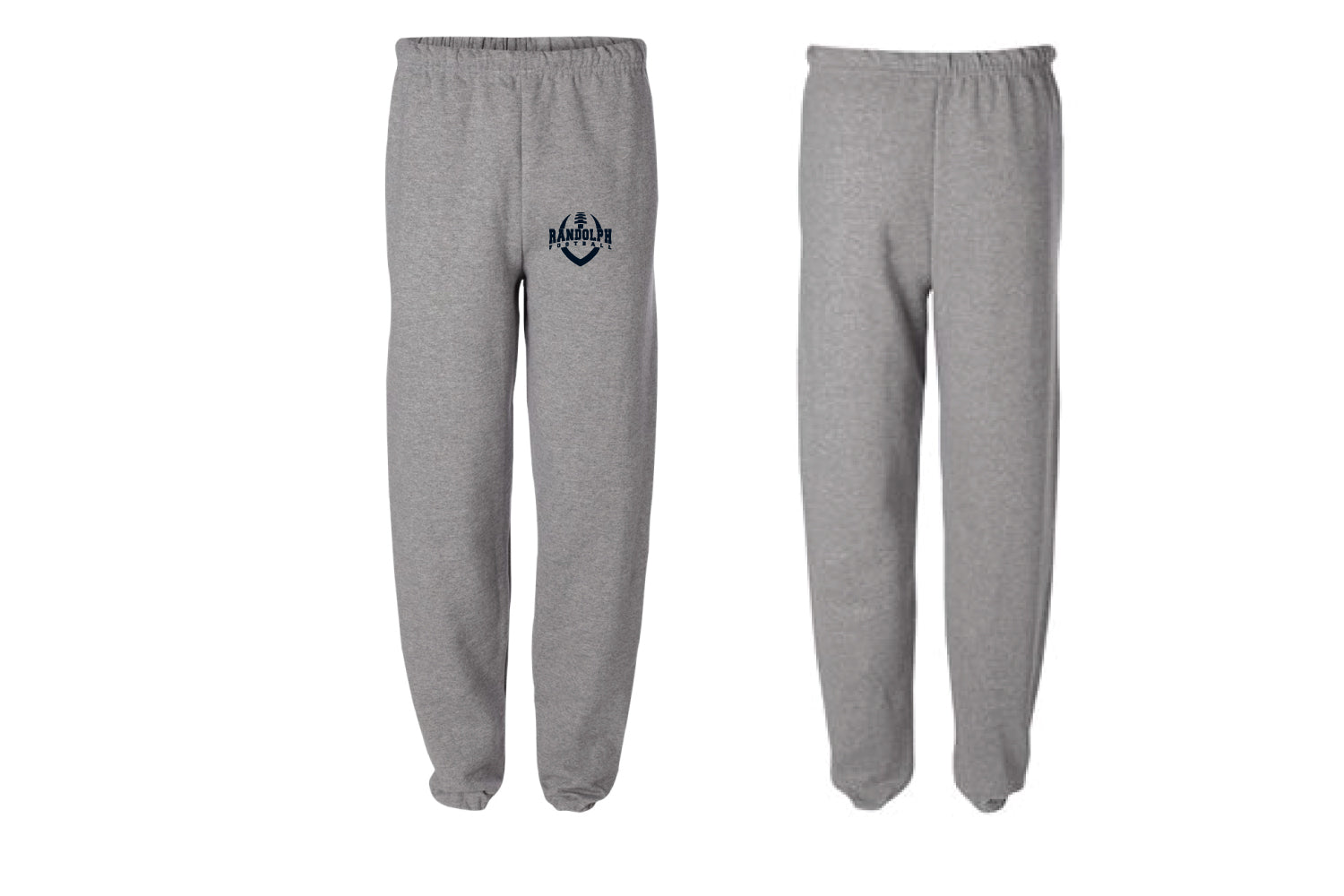 Randolph Football Cotton Sweatpants - Oxford Grey - 5KounT