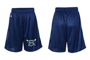 Randolph Rage Softball Russell Athletic Tech Shorts - Navy - 5KounT